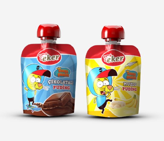 Bim Çikolatalı/ Muzlu Puding